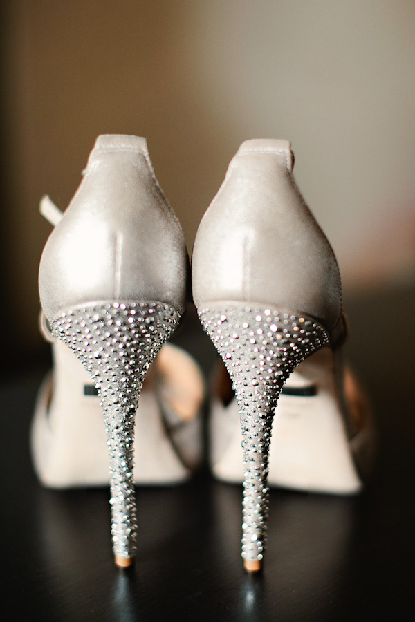 glamorous wedding shoes