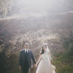 Navy and Purple Wedding in California