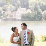 Navy and Pink Wedding at Waverley Country Club