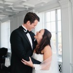 Blue and Gold Wedding at Sony Studios