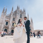 Classic and Fashionable Wedding in Milan