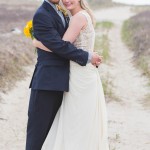 Yellow and Blue Wedding in Nantucket