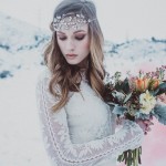 Dreamy Bridal Inspiration in the Snow by A Fist Full of Bolts