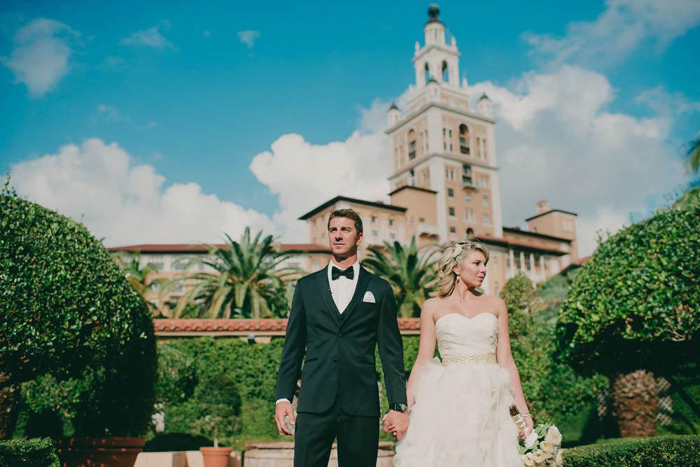 Black And White Wedding At The Coral Gables Country Club Junebug