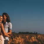 Intimate Sunset Engagement Session by Clarkie Photography