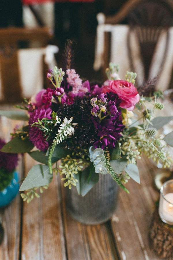 Modern Jewel Tone Wedding at Vista West Ranch | Junebug Weddings