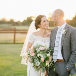 Peach and Mint Wedding at Heifer Ranch