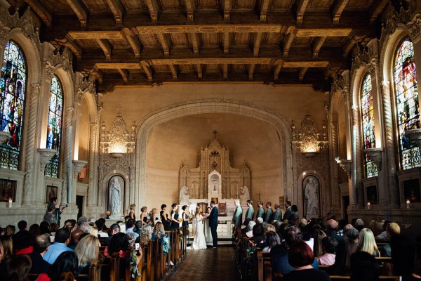 Wedding of Elizabeth Wright and Dan Lundmark at St. Vincent's Church and Cavallo Point in Sausalito, Calif., Saturday, October 25, 2014. Photos by Alison Yin/Alison Yin Photography