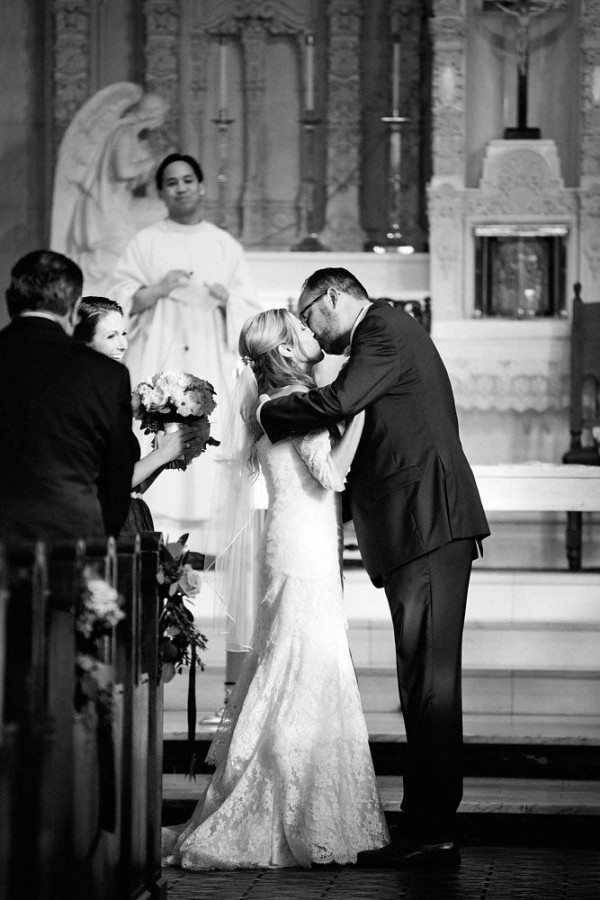 Wedding of Elizabeth Wright and Dan Lundmark at St. Vincent's Church and Cavallo Point in Sausalito, Calif., Saturday, October 25, 2014. Photos by Alison Yin/Alison Yin Photography