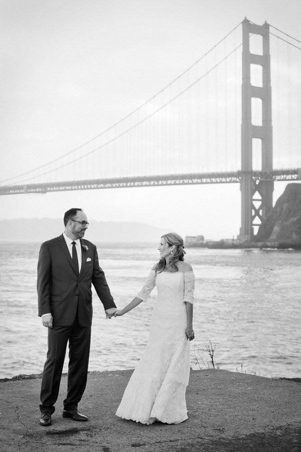 Wedding of Elizabeth Wright and Dan Lundmark at St. Vincent's Church and Cavallo Point in Sausalito, Calif., Saturday, October 25, 2014. Photos by Alison Yin/Alison Yin Photography