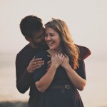 Breezy Engagement at Iona Beach Park