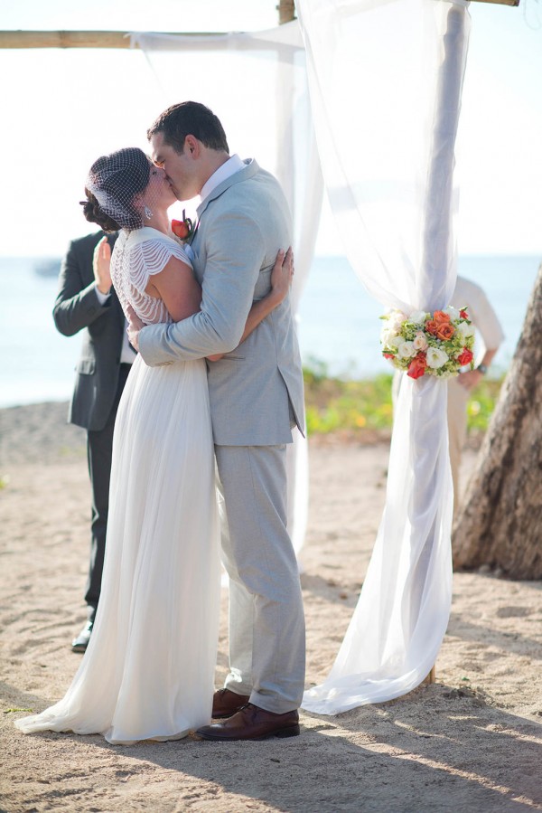 Classic Costa Rican Wedding at Pacifico Beach Club Junebug Weddings