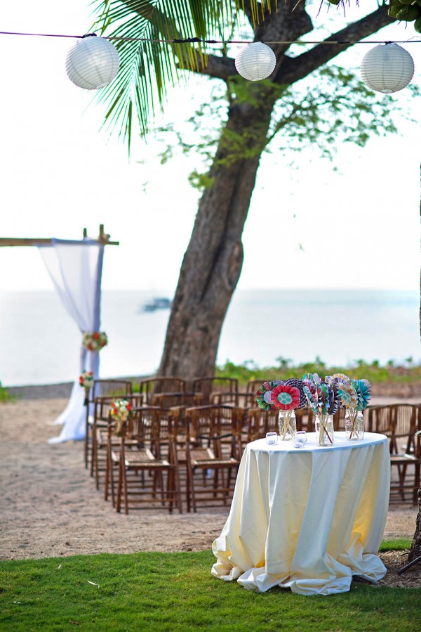 Classic Costa Rican Wedding at Pacifico Beach Club Junebug Weddings