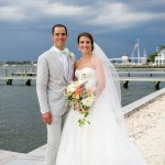 Mint and Peach Wedding at Mantoloking Yacht Club