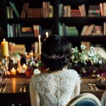 Elegant Inspiration for a Wedding in a Library