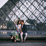 Ultra Stylish Engagement in Paris