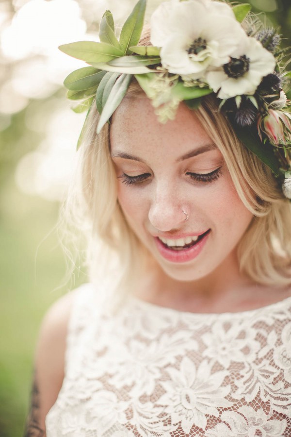 Romantic Alternative Boho Wedding Inspiration Junebug Weddings 7136