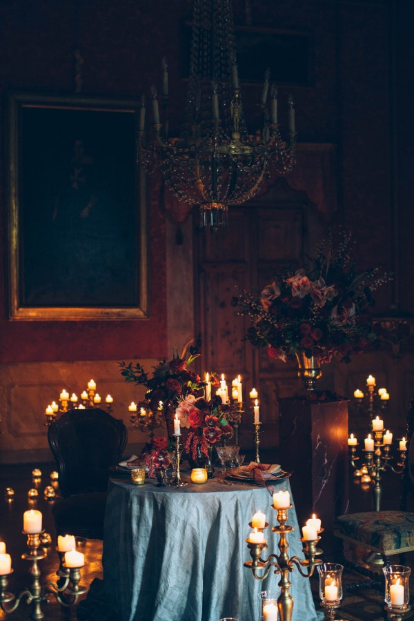 Italian Gothic Wedding Inspiration at Villa Di Maiano | Junebug Weddings