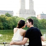 Romantic Central Park Engagement Photos