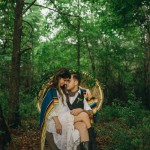 Bohemian Southwestern Wedding Inspiration in the Forest