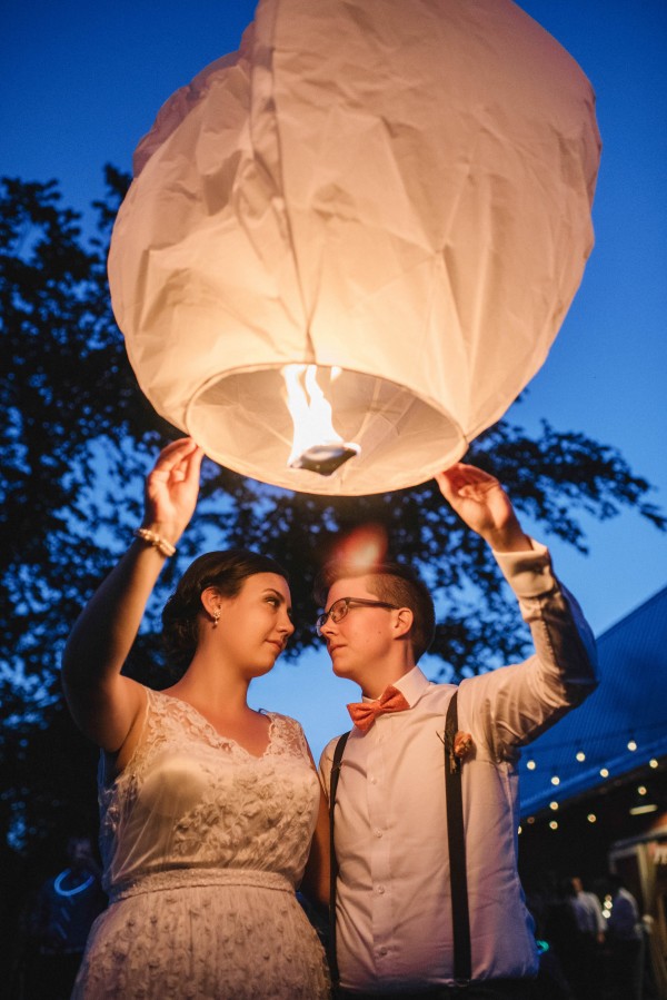 Champagne Wedding at Three Barn Farm Junebug Weddings