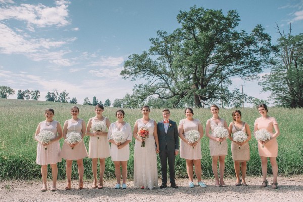 Champagne Wedding At Three Barn Farm Junebug Weddings