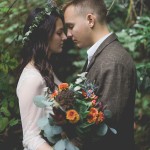 Wild and Natural Engagement Photos at Meadowdale Beach Park