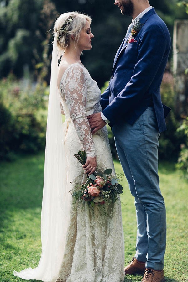 Boho Yorkshire Wedding at Jervaulx Abbey + Video | Junebug Weddings