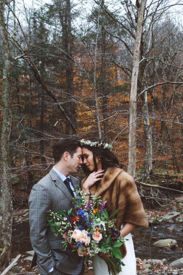 Earthy Winter Wedding at Full Moon Resort Junebug Weddings