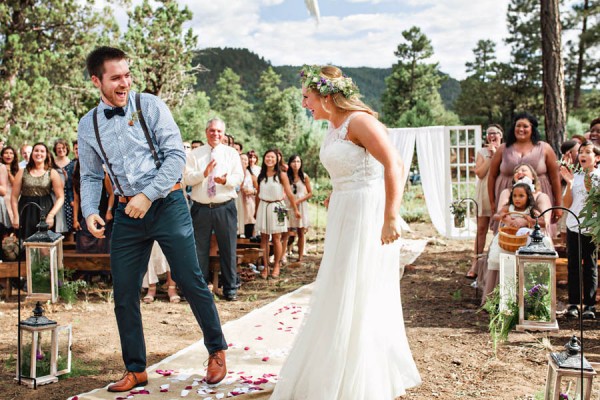 Bohemian Woodland Wedding At The Cabins At Strawberry Hill