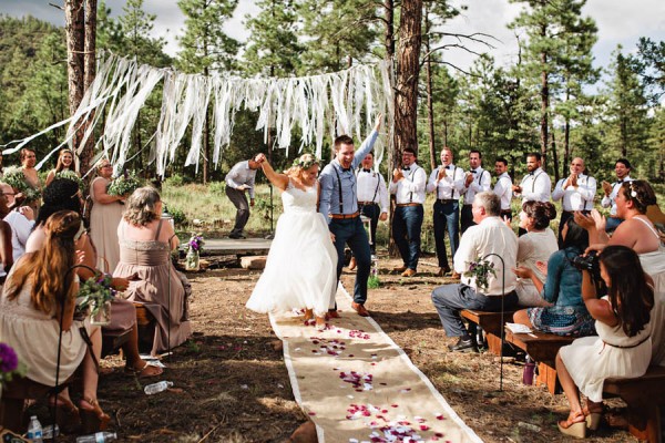 Bohemian Woodland Wedding At The Cabins At Strawberry Hill