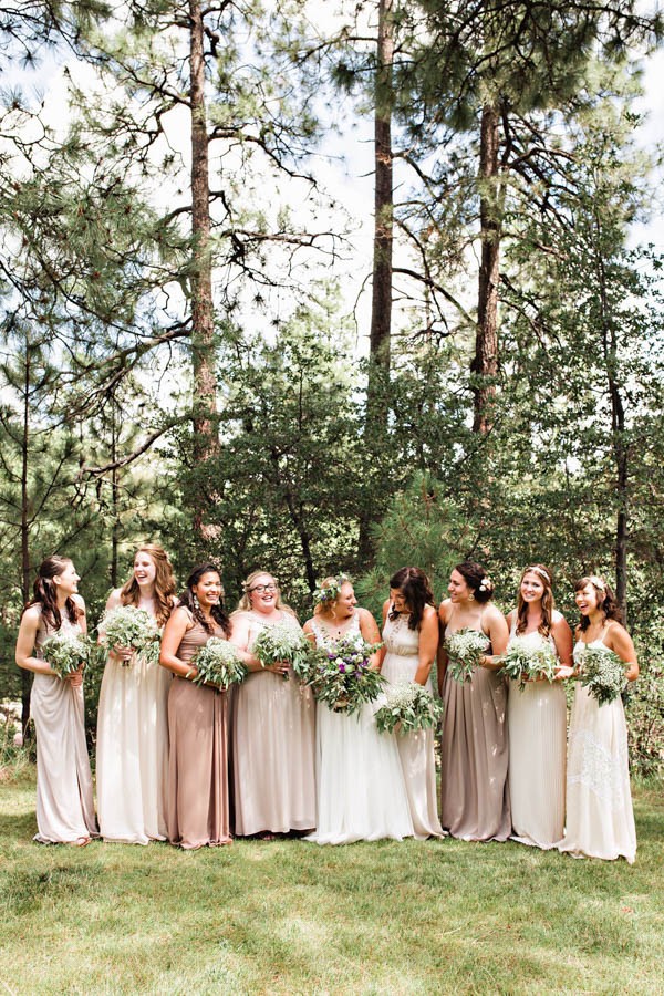 Bohemian Woodland Wedding At The Cabins At Strawberry Hill