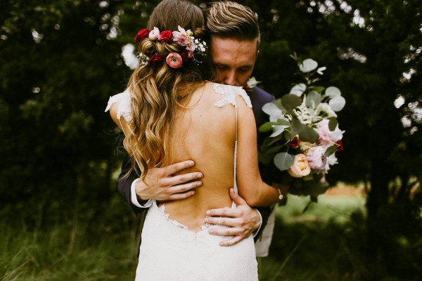 Blush and Beige Oklahoma Wedding | Junebug Weddings