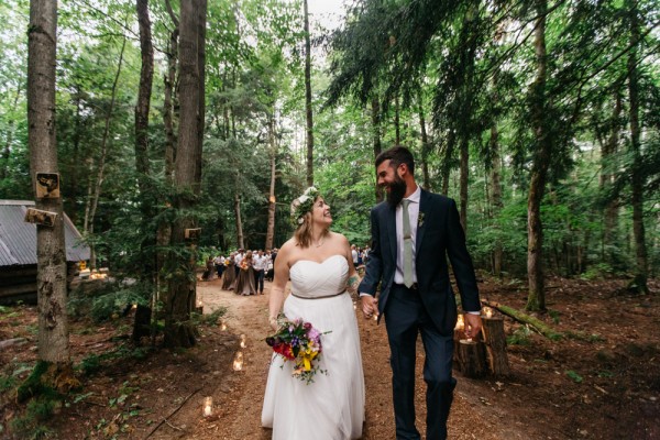 Amy & Joel _ DIY Backyard Forest Wedding-81