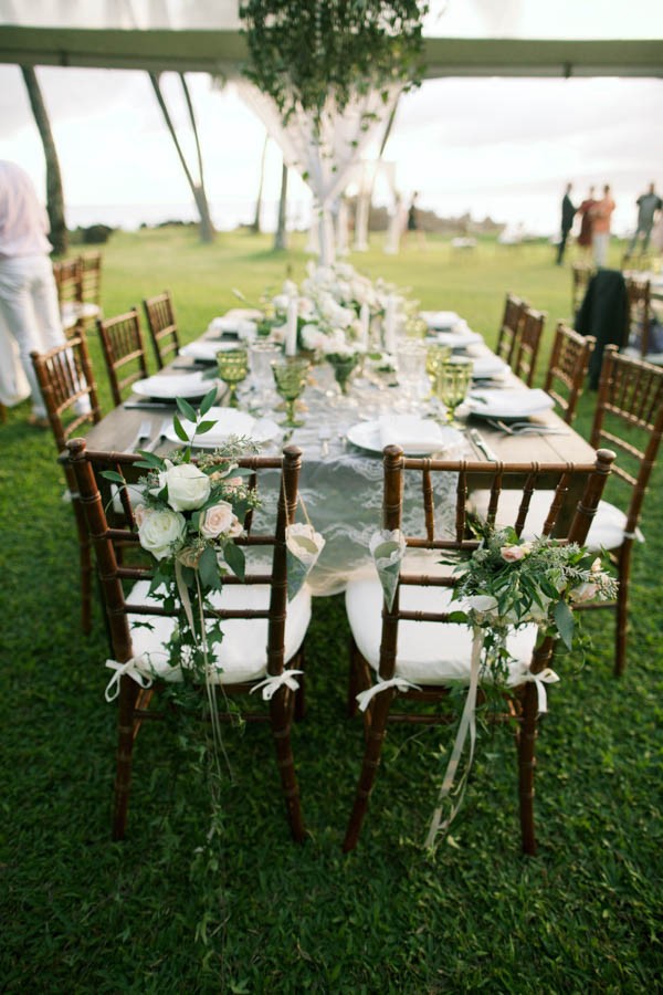 hawaii beach house wedding