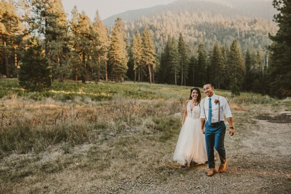 Impossibly Romantic Woodland Wedding at YMCA Camp Round Meadow ...