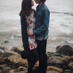 A Gray Day at Royal Palms Beach Park Was No Match For This Sweet Engagement Session