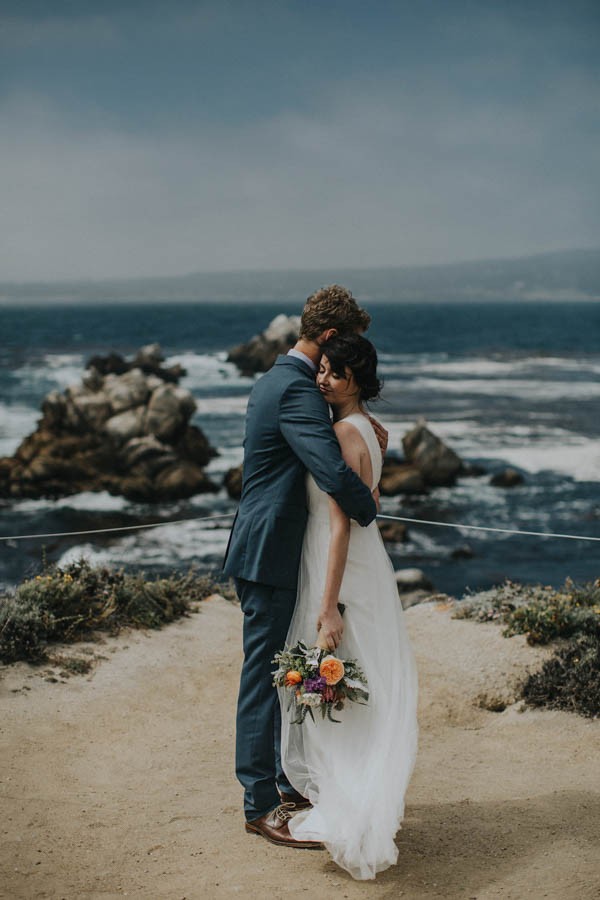 Intimate California Coast Wedding At Point Lobos State Natural