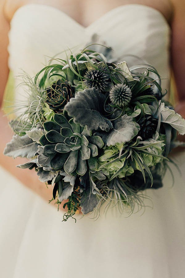 Modern-Cuyahoga-Valley-Wedding-Dark-Wood-Succulents-Addison-Jones-8