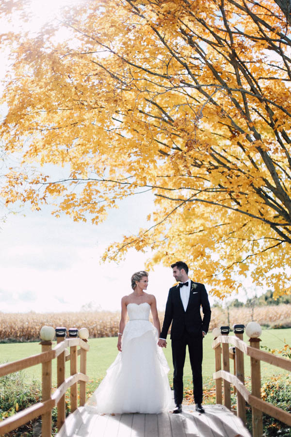 Modern Vintage Ontario Wedding at The Mill House | Junebug Weddings