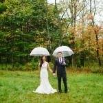 Rainy Rustic Catskills Wedding at Handsome Hollow