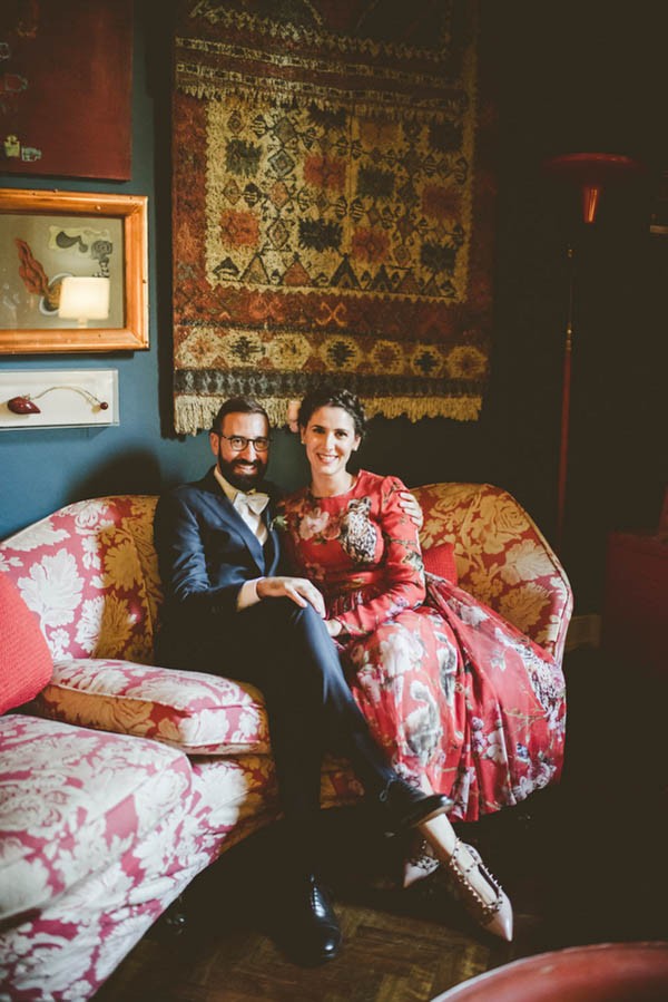 Forget White This Bride Wore A Red Dolce And Gabbana Dress To Her Milan