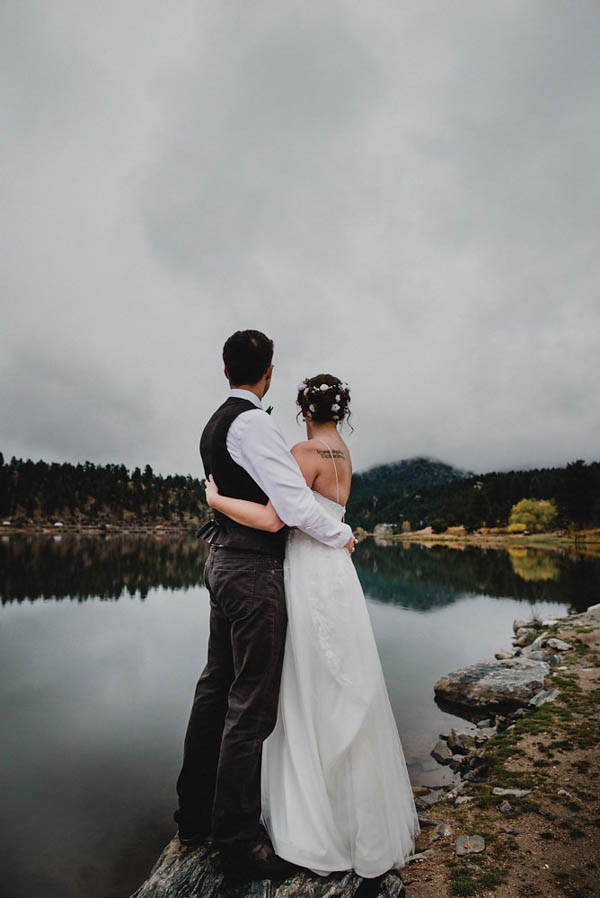 Not Ready to Say Goodbye to Winter? This Snowy Evergreen Lake House