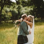 Sweetly Colorful Scottish Wedding at Gilmerton House