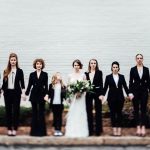 Bet You Can’t Stop Swooning Over the Menswear-Inspired Bridesmaids Style in This Georgia Wedding