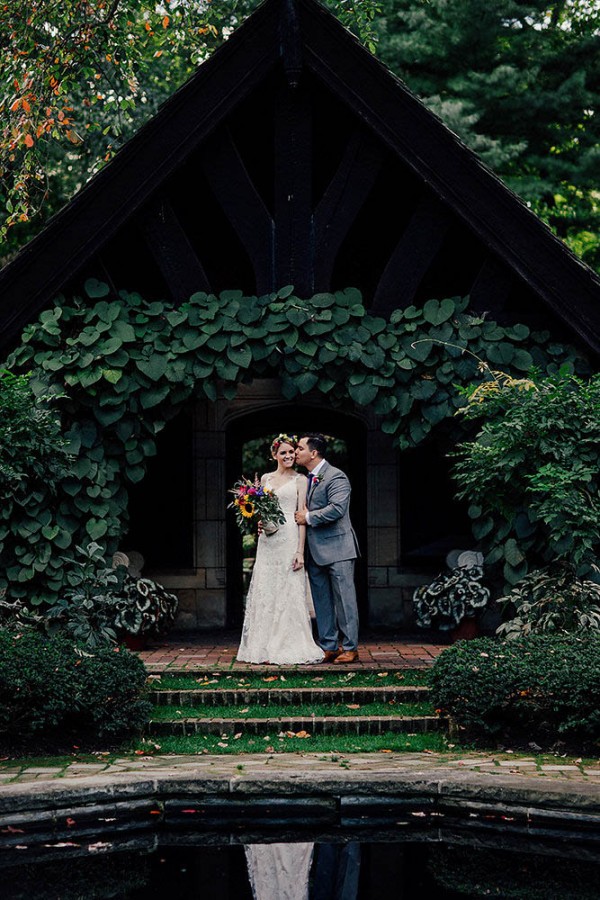 Charming Ohio Garden Wedding at Stan Hywet Hall Junebug Weddings