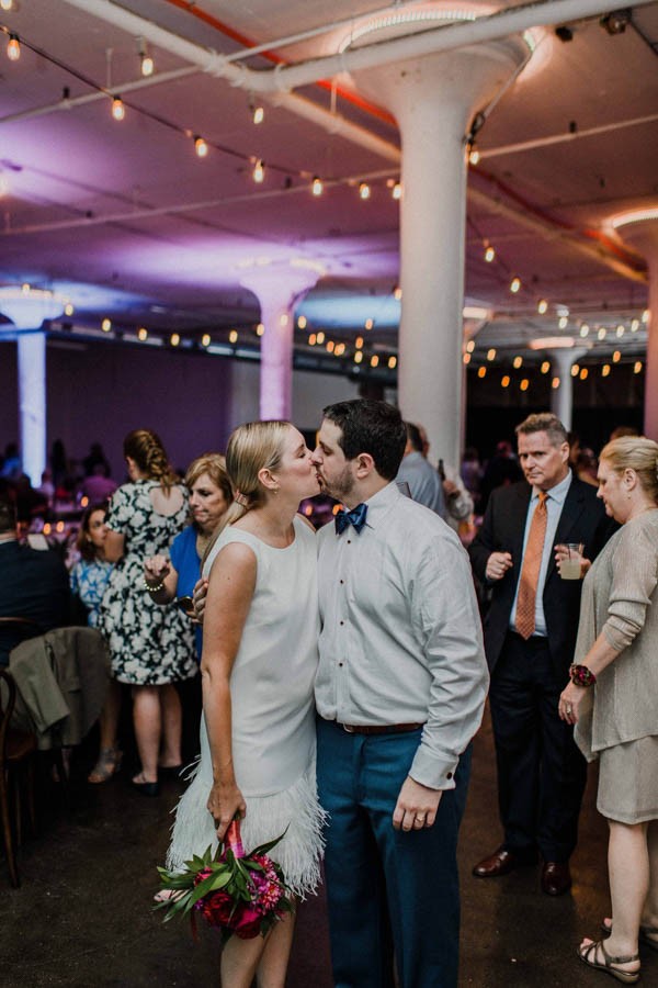 Modern Romantic Cleveland Wedding At Redspace Junebug Weddings