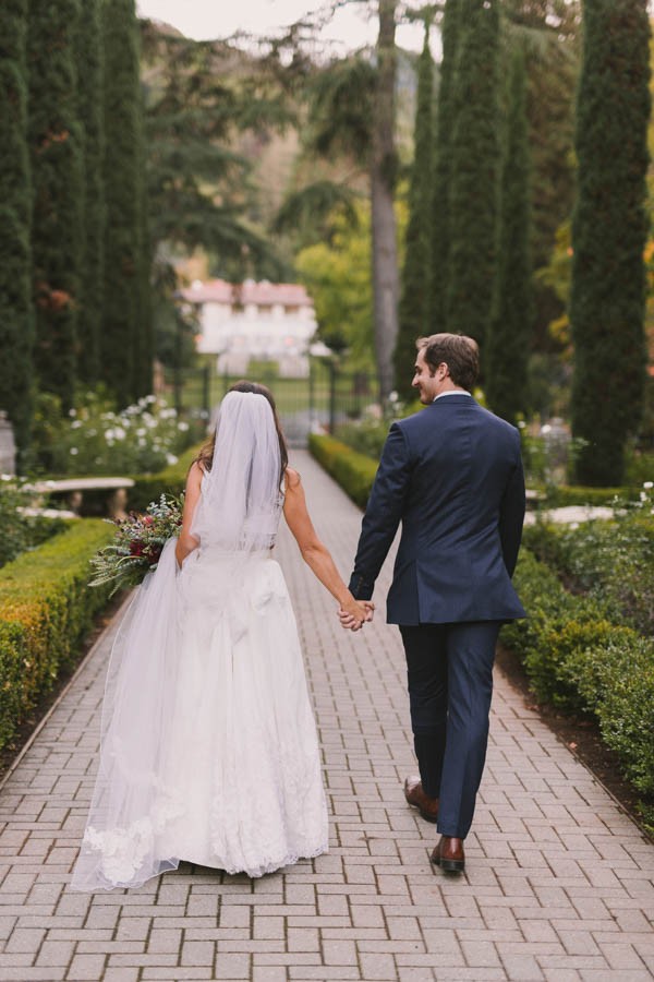 This California Bride Had Her Mother's Gown Altered Into a Crop Top