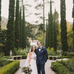 This California Bride Had Her Mother’s Gown Altered Into a Crop Top Wedding Dress