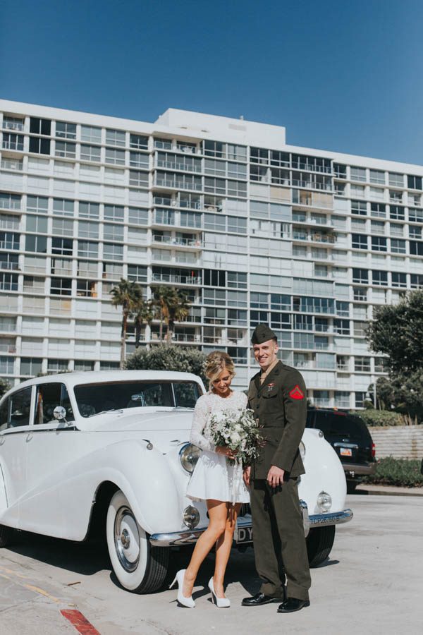 Vintage-Inspired Bride-Marine-Corps-Groom-Said-I-Do-Along-Pacific-Crest-Trail-23